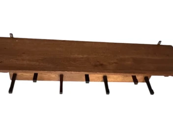 Art Deco Modernist Coat Rack by P.E.L. Izeren for De Genneper Molen, 1920s